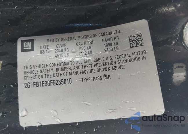 2G1FB1E38F9235010: 44135714