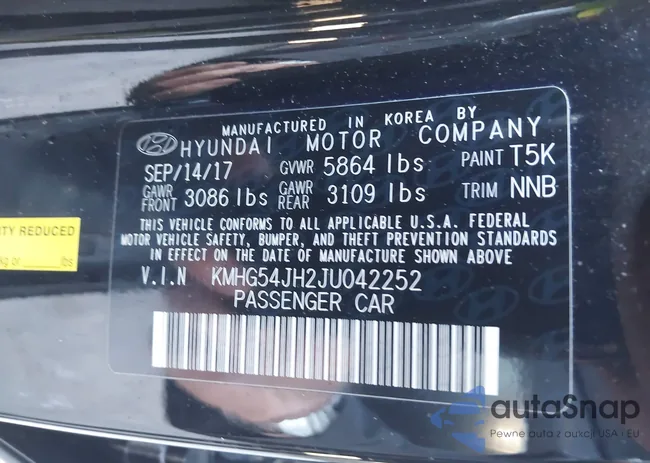 KMHG54JH2JU042252: 44135830