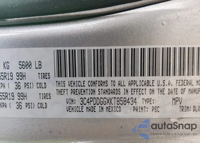 3C4PDDGGXKT858434: 44136059