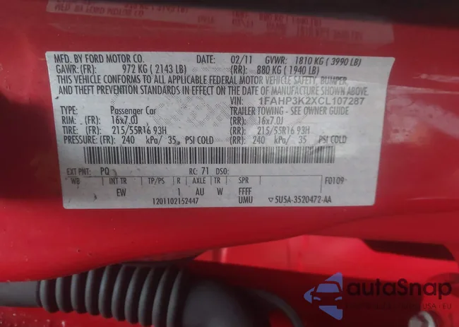 1FAHP3K2XCL107287: 44135240