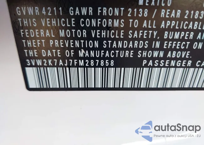 3VW2K7AJ7FM287858: 44135333