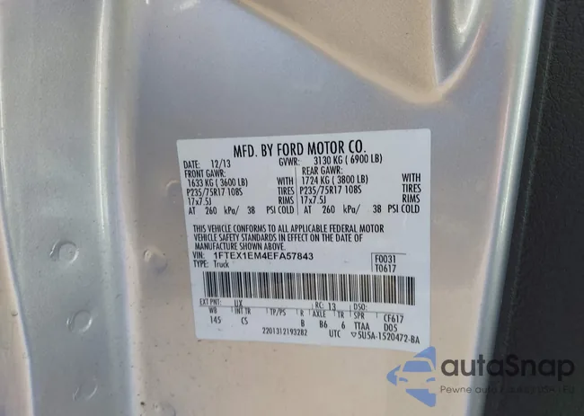 1FTEX1EM4EFA57843: 44135466