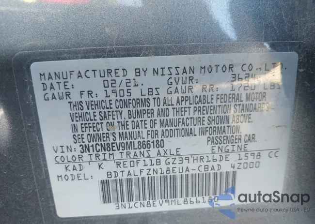 3N1CN8EV9ML866180: 44136754