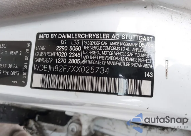 WDBJH82F7XX025734: 44136921