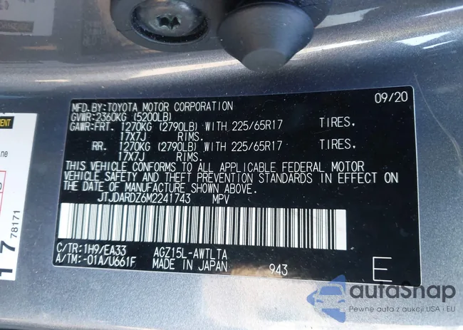 JTJDARDZ6M2241743: 44136927