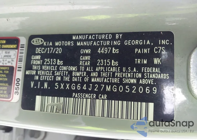 5XXG64J27MG052069: 44136208