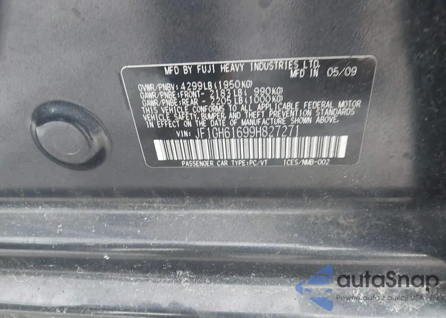 JF1GH61699H827271: 44136321