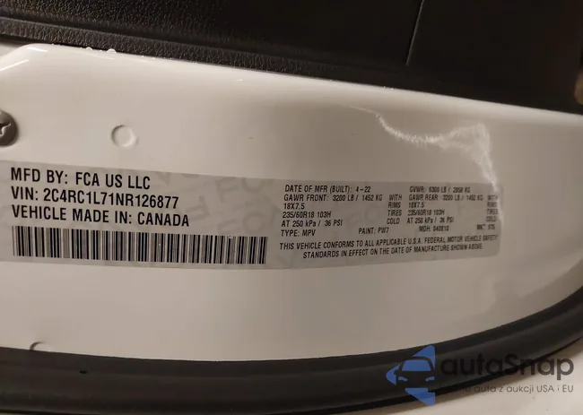 2C4RC1L71NR126877: 44136406