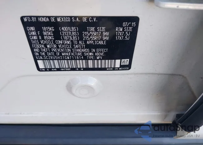 3CZRU5H31GM711814: 44137528