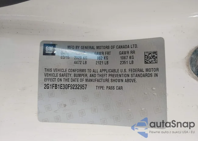 2G1FB1E30F9232957: 44137753