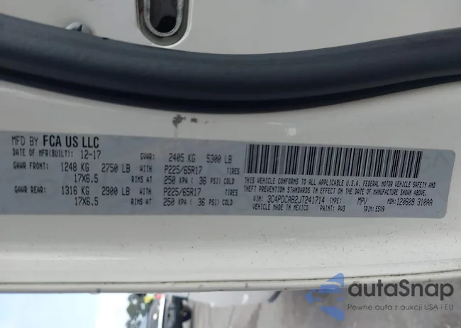 3C4PDCAB2JT241714: 44137837