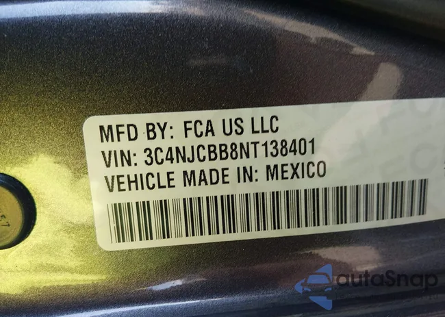 3C4NJCBB8NT138401: 44137889