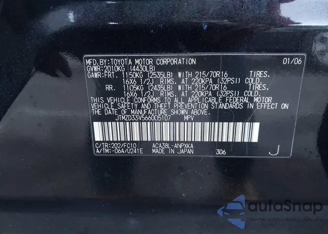 JTMZD33V566005107: 44137962