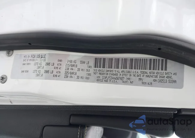 1C4PJMDS4HW567027: 44137368