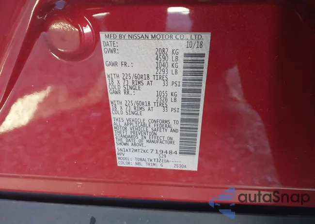 5N1AT2MT2KC719484: 44138486