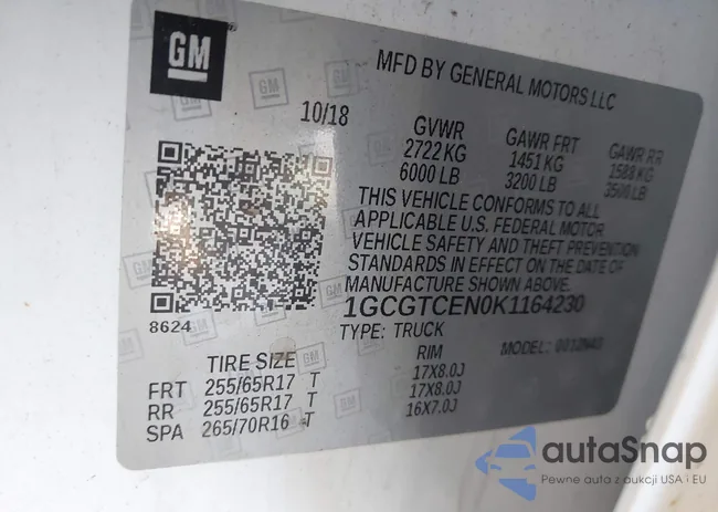 1GCGTCEN0K1164230: 44138514