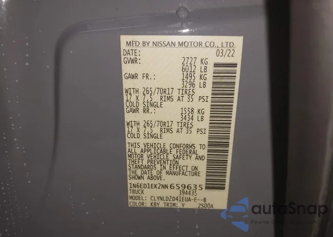 1N6ED1EK2NN659635: 44138695