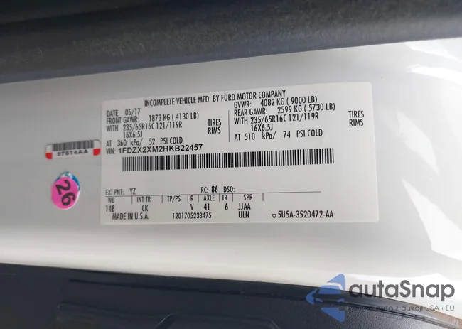 1FDZX2XM2HKB22457: 44138729