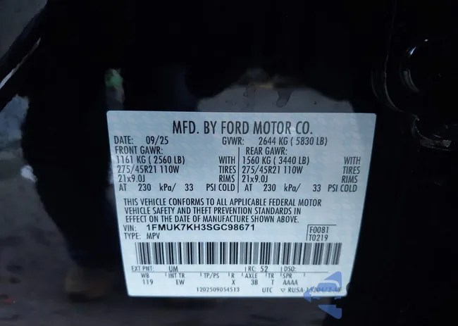 1FMUK7KH3SGC98671: 44138865