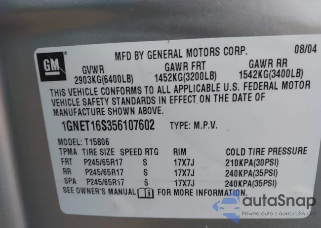 1GNET16S356107602: 44138939