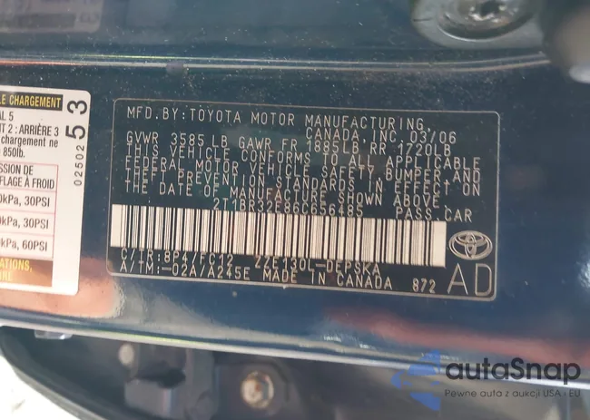 2T1BR32E86C656485: 44138079