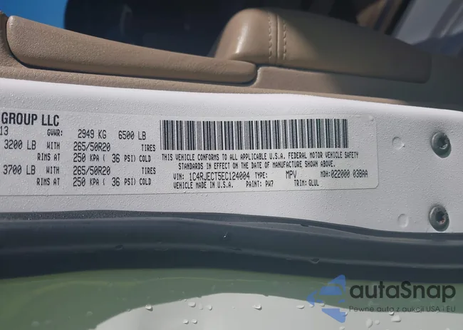 1C4RJECT5EC124004: 44138097