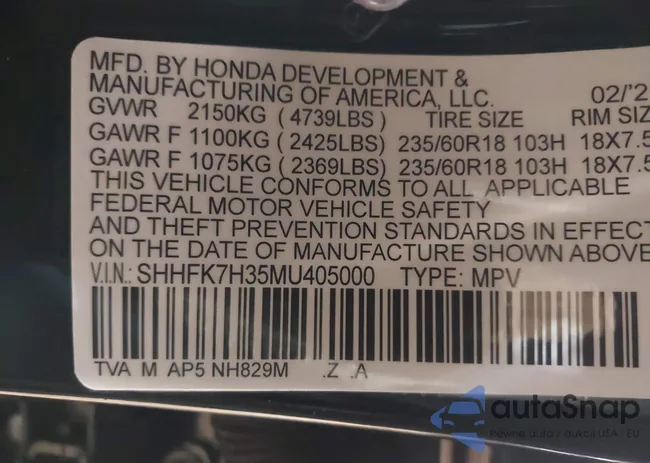 19XFC1F78LE212748: 44138321