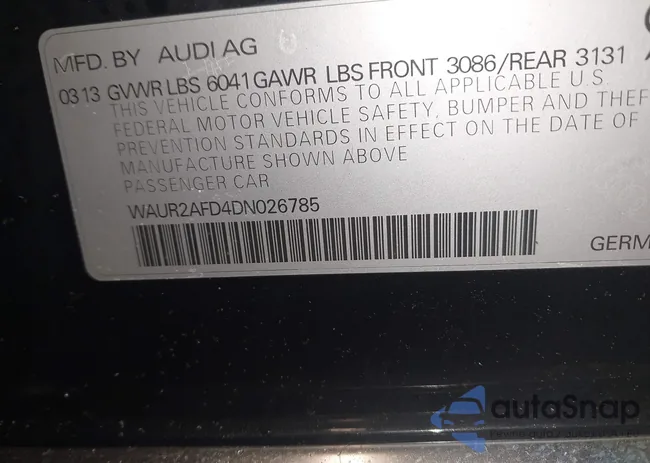 WAUR2AFD4DN026785: 44139524