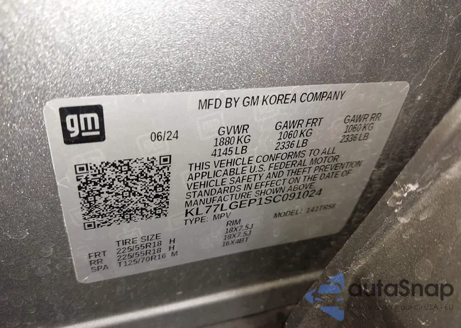 KL77LGEP1SC091024: 44139576