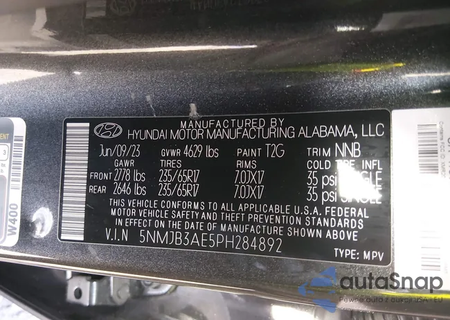 5NMJB3AE5PH284892: 44139776