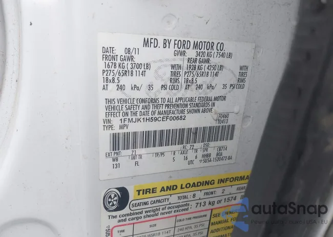 1FMJK1H59CEF00682: 44140006