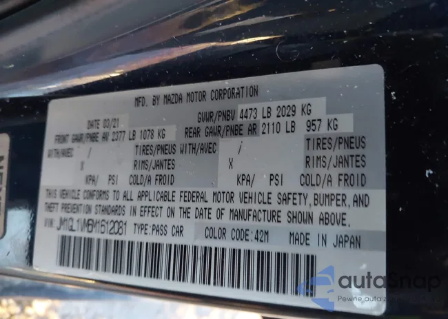 JM1GL1VM6M1612081: 44139149