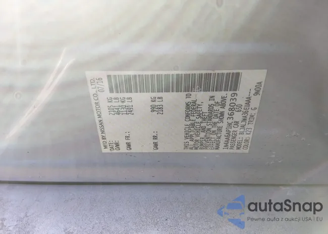 1N4AA6AP1HC368039: 44139201