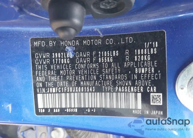 JHMFC1F38JX001543: 44139365