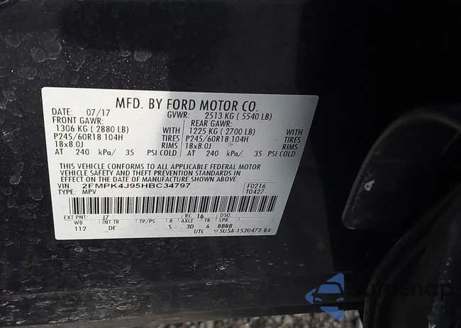 2FMPK4J95HBC34797: 44139426