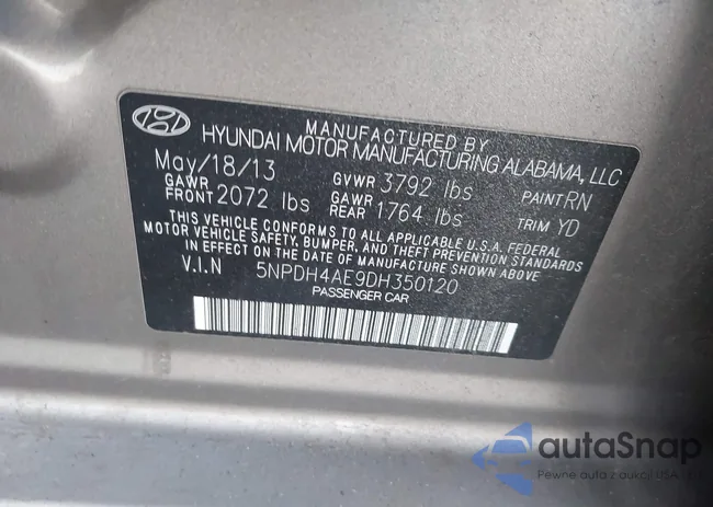 5NPDH4AE9DH350120: 44139463