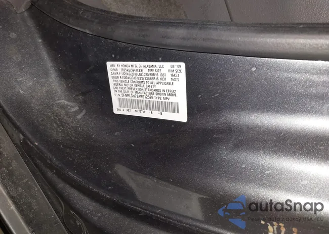 5FNRL3H72AB012526: 44140689