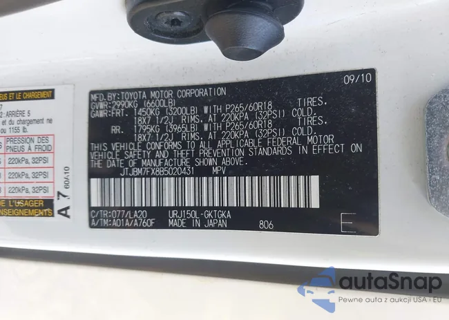 JTJBM7FX8B5020431: 44140737