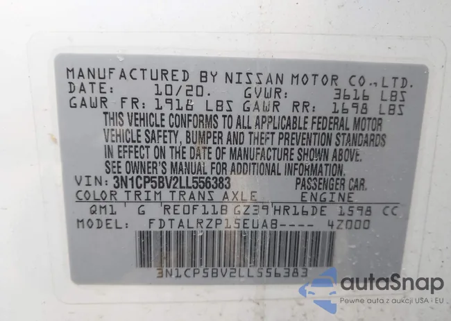 3N1CP5BV2LL556383: 44140906