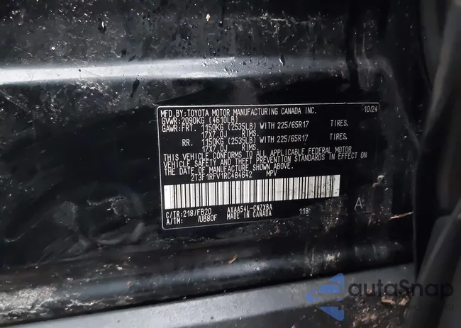 2T3F1RFV1RC484642: 44140940