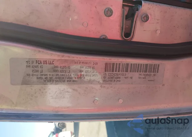 2C3CDXCT6LH143619: 44140951