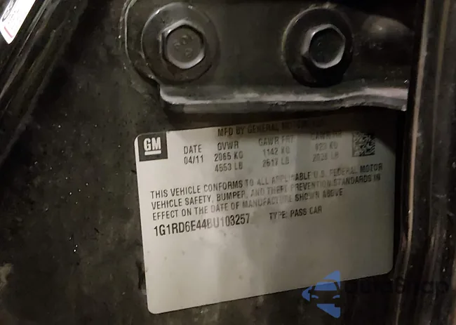 1G1RD6E44BU103257: 44141040