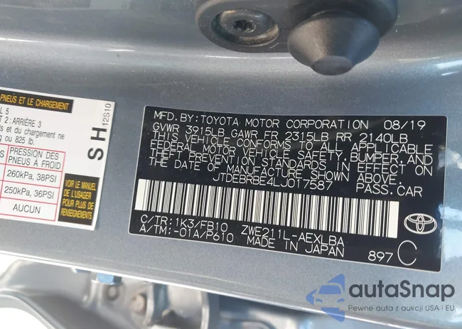 JTDEBRBE4LJ017587: 44141475