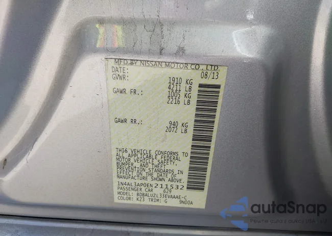 1N4AL3AP0EN211532: 44141557