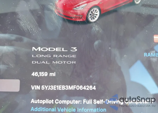 5YJ3E1EB3MF064264: 44141607