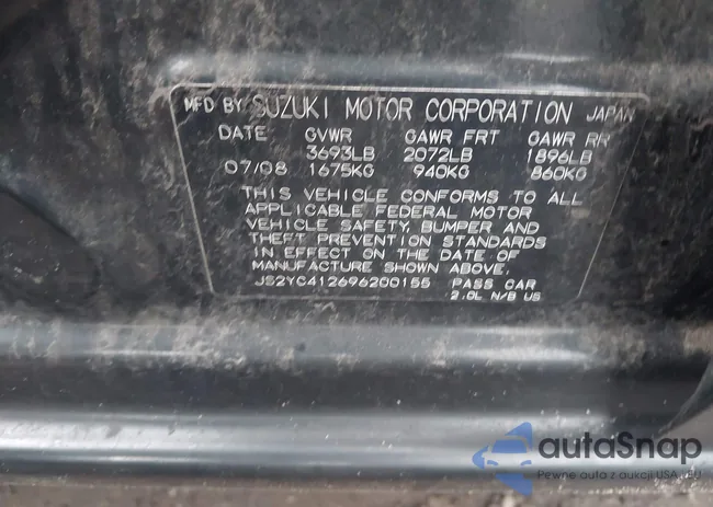 JS2YC412696200155: 44141609