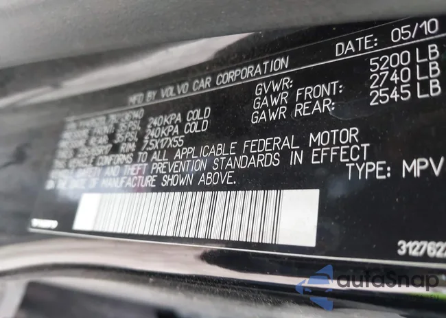 YV4952DL7B2136140: 44141719