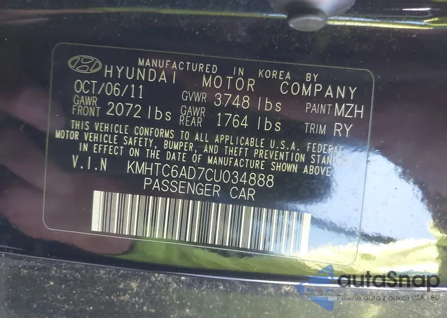 KMHTC6AD7CU034888: 44141872