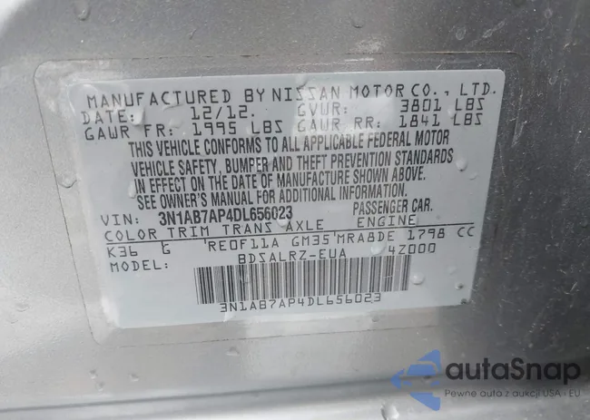 3N1AB7AP4DL656023: 44141337