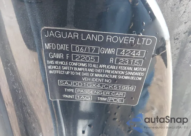 SAJDD1GX4JCK51989: 44142564